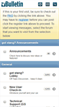Mobile Screenshot of forums.gotstang.com